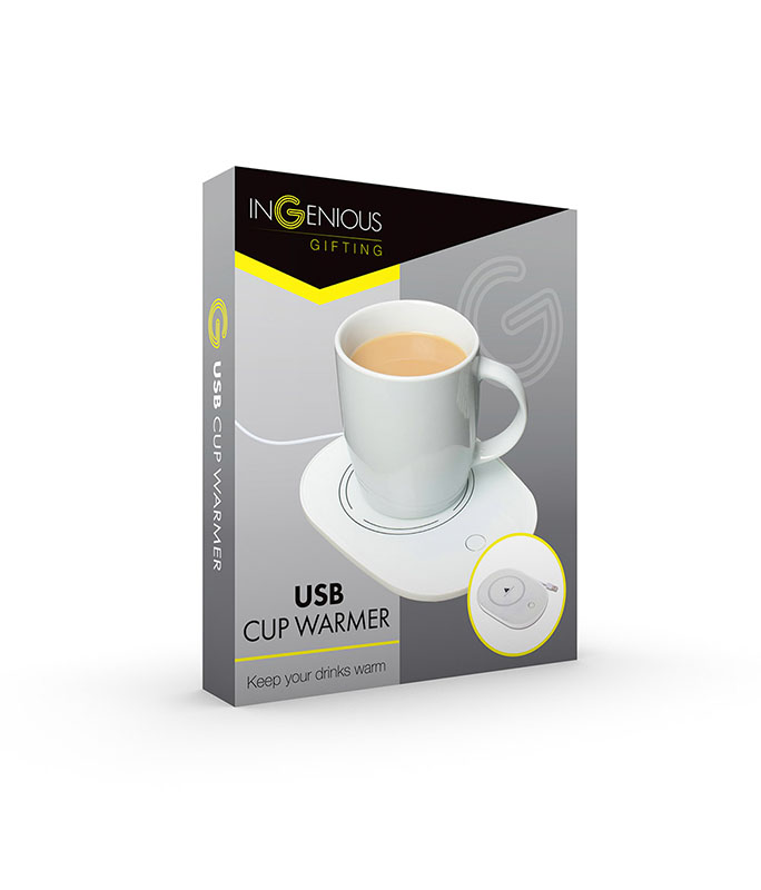 USB Cup Warmer – Θερμαινόμενη βάση καφέ για το γραφείο 94508 Είδη Σπιτιού